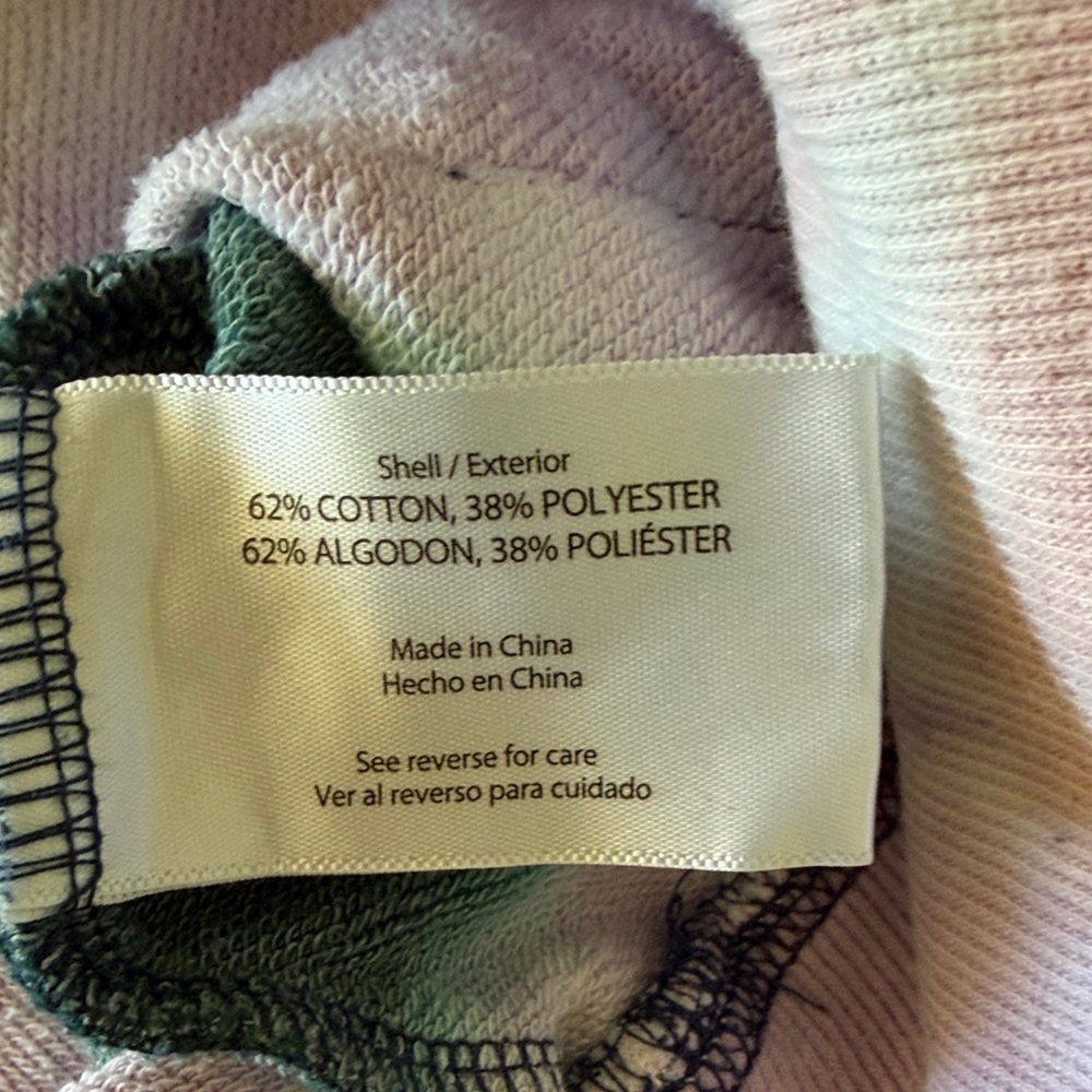 Wildfox Dark Blue Hoodie with Pink and Green Tie-Dye Small - Picture 3 of 8